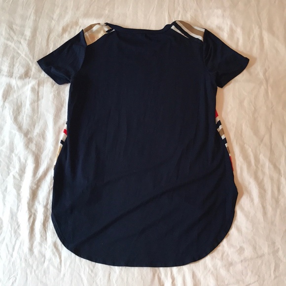 VINCE CAMUTO XS Striped Short Sleeve Shirt - Picture 4 of 8